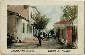 Images Dated 8th April 2016: Izmir, Turkey - Rue Tepentziki