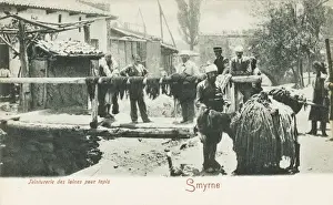 Smyrna Prints: Izmir, Turkey - Thread tanning works