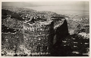 Izmir, Turkey - view from Castle of Kadifekale (Mt Pagus)