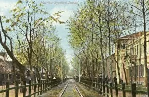 Izmit - Hamidiye Avenue with Railway line