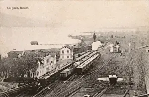 The Izmit Railroad Station, Turkey