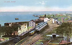 Kocaeli Prints: The Izmit Railroad Station, Turkey