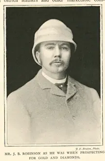J. B Robinson, South African prospector