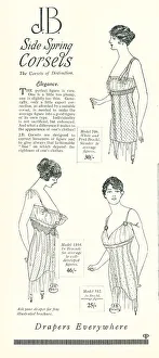 J. B. Side Spring Corsets Advertisement