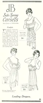J. B. Side Spring Corsets Advertisement