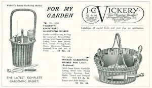 Vickery Prints: J. C. Vickery Advertisement