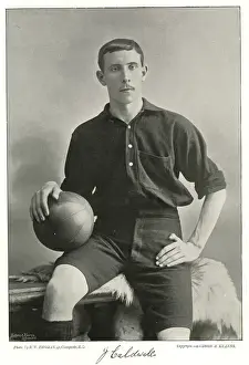 Caldwell Prints: J Caldwell, Arsenal FC footballer