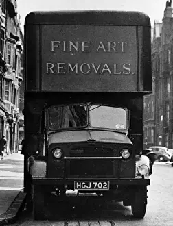 J Frost & Sons, removals lorry, London