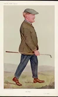 1871 Prints: J. H. Taylor, Golfer