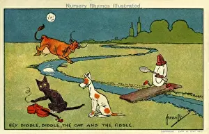 Diddle Prints: J Hassall. Hey diddle diddle