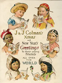 J & J Colman's Xmas and New Year's Greetings
