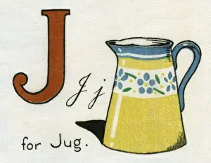 Kiddiewiddies Prints: J for Jug