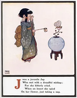 Limerick Prints: J was a juvenile Jap