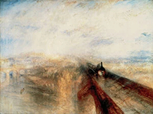 Turner Collection: J. M. W. Turner (1775-1851). British painter. Rain, Steam an