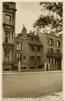 Cheyne Gallery: J M W Turners House - Chelsea - where he lived and worked