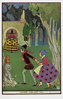 J Mercer. CWF 1859. Hansel & Gretel