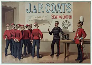 Showcard Prints: J & P Coats Sewing Cotton