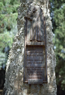 Roussillon Collection: Jacint Verdaguer (1845-1902). Catalan poet. Monument. Perpin