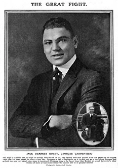 Icon Gallery: Jack Dempsey versus Georges Carpentier