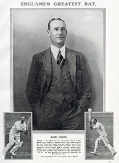 Images Dated 3rd December 2020: Jack Hobbs (Sir John Berry Hobbs), English cricketer (1882-1963)
