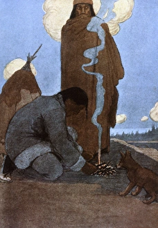 Images Dated 9th June 2016: Jack London / White Fang