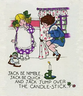 Rhyme Prints: Jack be Nimble