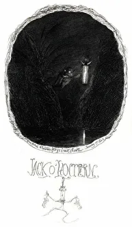 Spooky Prints: Jack O'Lantern by George Cruickshank