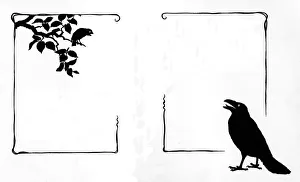 Images Dated 3rd November 2011: Jack Sparrow tells his troubles to a tame raven