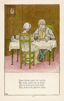Platter Prints: Jack Sprat / Greenaway