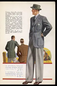 Idle Prints: Jacket & Trousers 1939