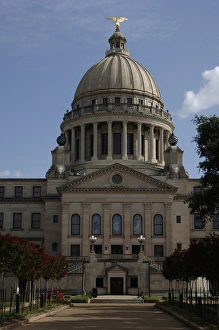 Images Dated 5th July 2008: Jackson. Mississippi State Capitol. State of Mississipi. USA