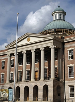 Images Dated 5th July 2008: Jackson. The Old Mississippi State Capitol. Built 1839 by Wi