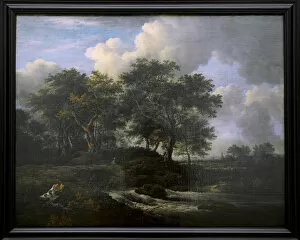 Alte Gallery: Jacob Isaacksz van Ruisdael (1629-1682). Dutch Golden Age la