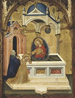 JACOBELLO del FIORE (1370-1439). Saint Lucia JACOBELLO del FIORE (1370-1439). Saint Lucia