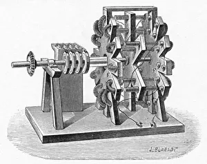 Magnets Prints: JACOBIs MOTOR (1838)