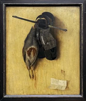 Images Dated 26th December 2012: Jacobo de Barberi (1460-1516). Still-Life with Partridge