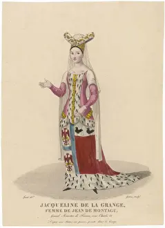 Grange Prints: Jacqueline - French - Lante