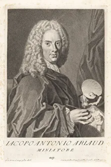 Palette Prints: Jacques-Antoine Arlaud, Italian miniature painter, 1688-1743