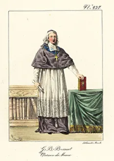 Scroll Prints: Jacques-Bénigne Lignel Bossuet, Bishop of Meaux