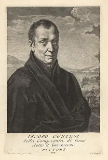 Draughtsman Prints: Jacques Courtois, Franche-Comtois-Italian painter, 1621-1676