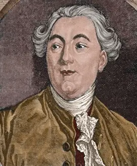 Jacques Prints: Jacques Necker (1732-1804). French statesman and financial