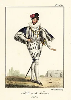 Dandy Prints: Jacques of Savoy, 2nd Duke of Nemours, 1580