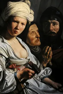 1635 Prints: Jael, Deborah and Barak, 1635, by Salomon de Bray (1597-1664
