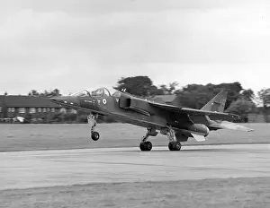 Warton Prints: Jaguar B08 XW566 the first UK two-seater