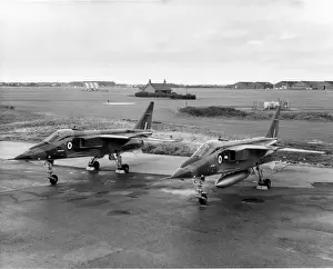 1970 Prints: Jaguar S06 XW560 right and Jaguar S07 XW563 at Warton