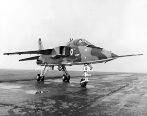 Warton Prints: Jaguar S07 XW563 after its roll-out at Warton 1970