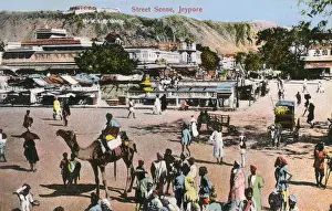 Jaipur Prints: Jaipur, Rajastan, India - General Street Scene