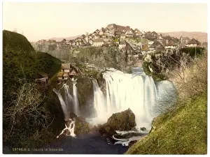 Bosnia Prints: Jajce, Bosnia, Austro-Hungary