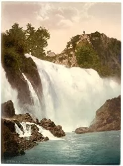 Water Fall Collection: Jajce, a waterfall, Bosnia, Austro-Hungary