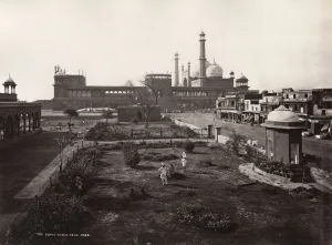 Rampart Prints: the Jama Masjid of Delhi, India